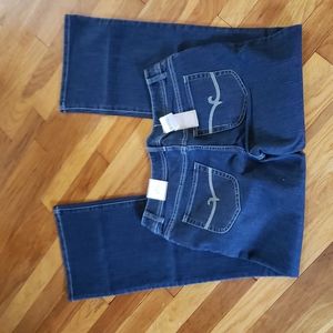Chico's Regular Barely Flair Jeans Pants Size 8 Chico's 0.5 NWT👖